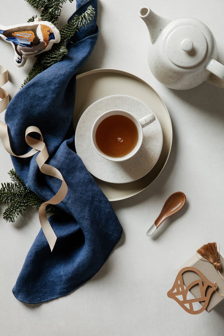 Taza espresso y platillo Nordic Vanilla 5 cl, Cream Broste Copenhagen