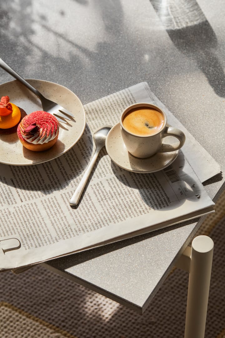Taza espresso y platillo Nordic Vanilla 5 cl, Cream Broste Copenhagen