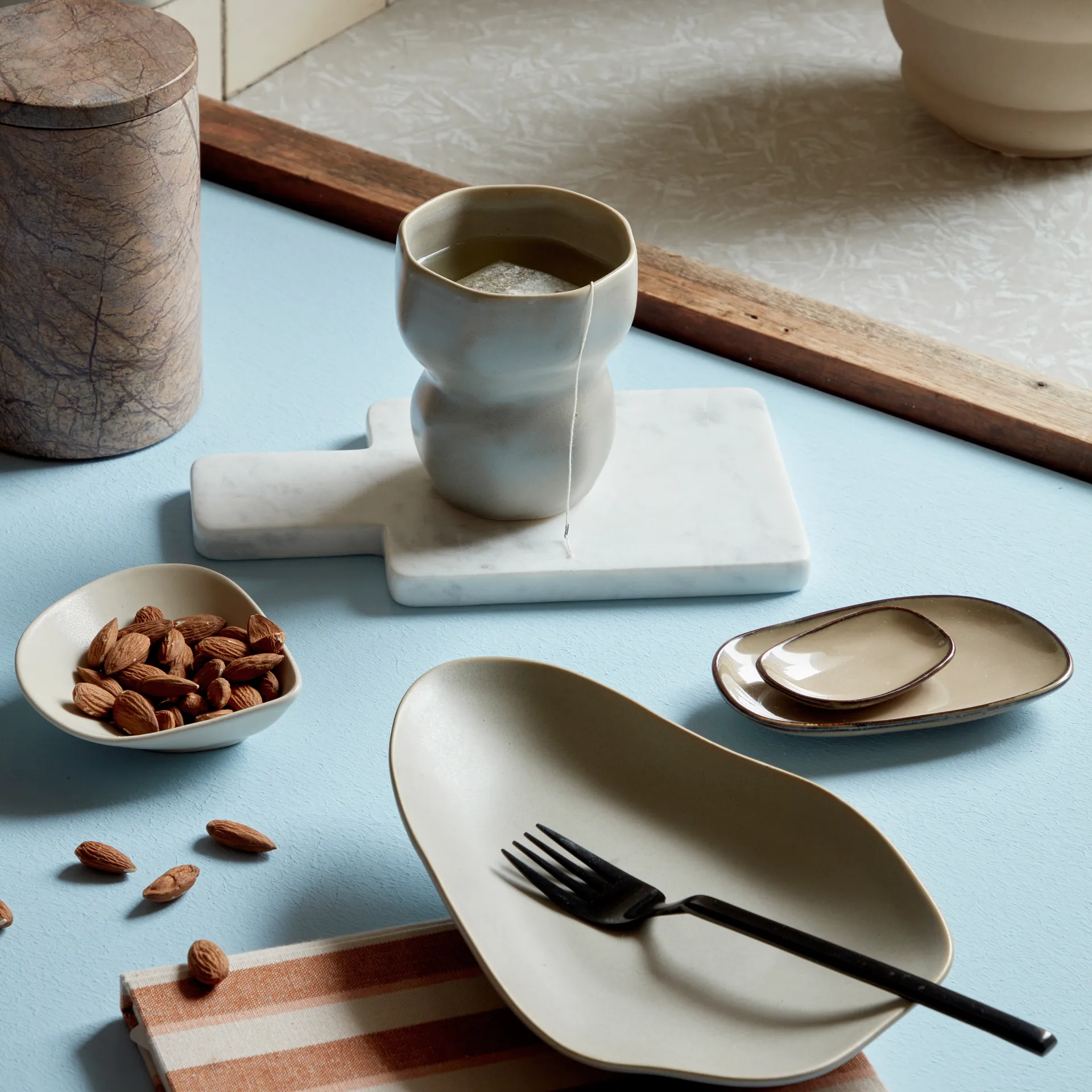 Taza Limfjord 35 cl, Soft brown Broste Copenhagen