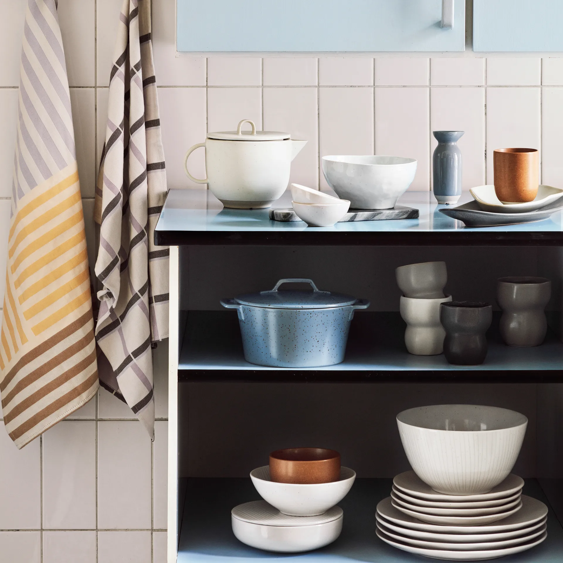 Taza Limfjord 35 cl, Soft grey Broste Copenhagen