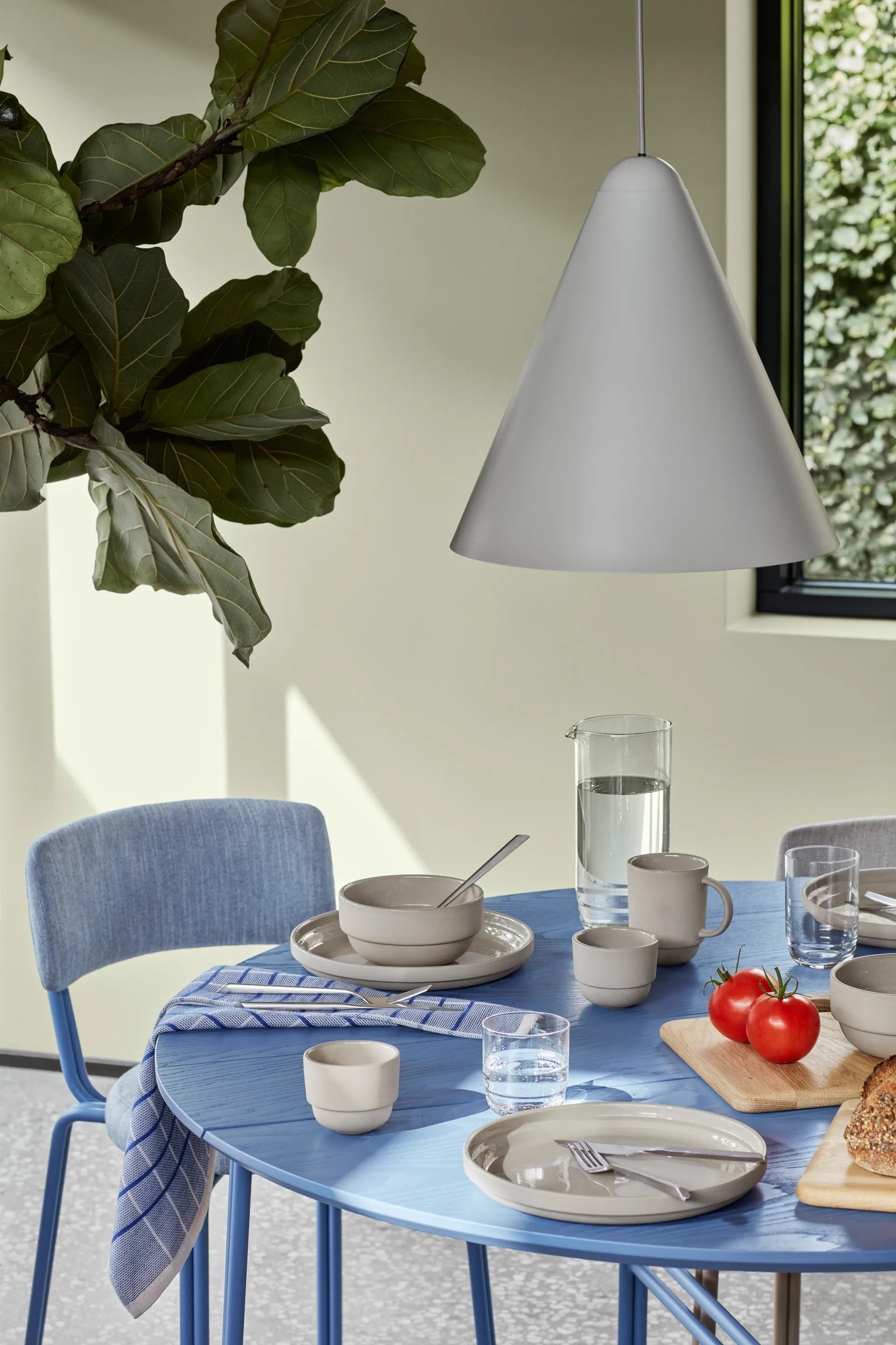 Tenedor de mesa Sletten, Flana satin forged Broste Copenhagen