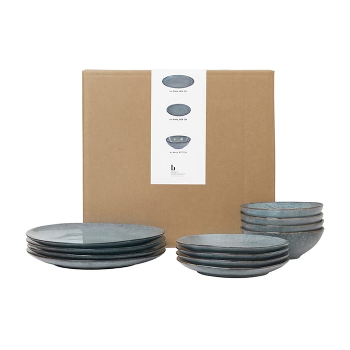 Vajilla Nordic Sea, 12 piezas Broste Copenhagen