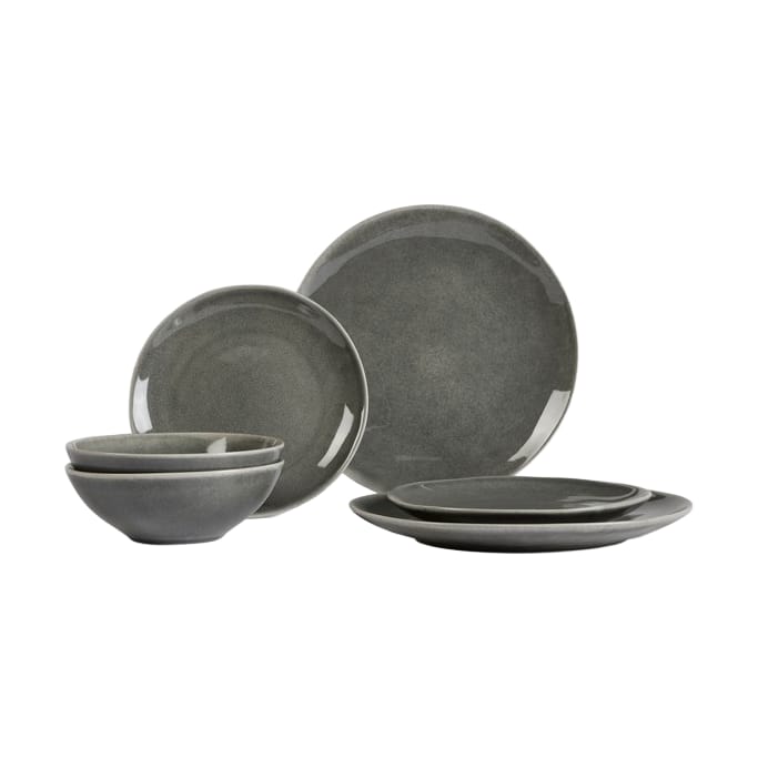 Vajilla para dos Nordic Rain - 6 piezas - Broste Copenhagen