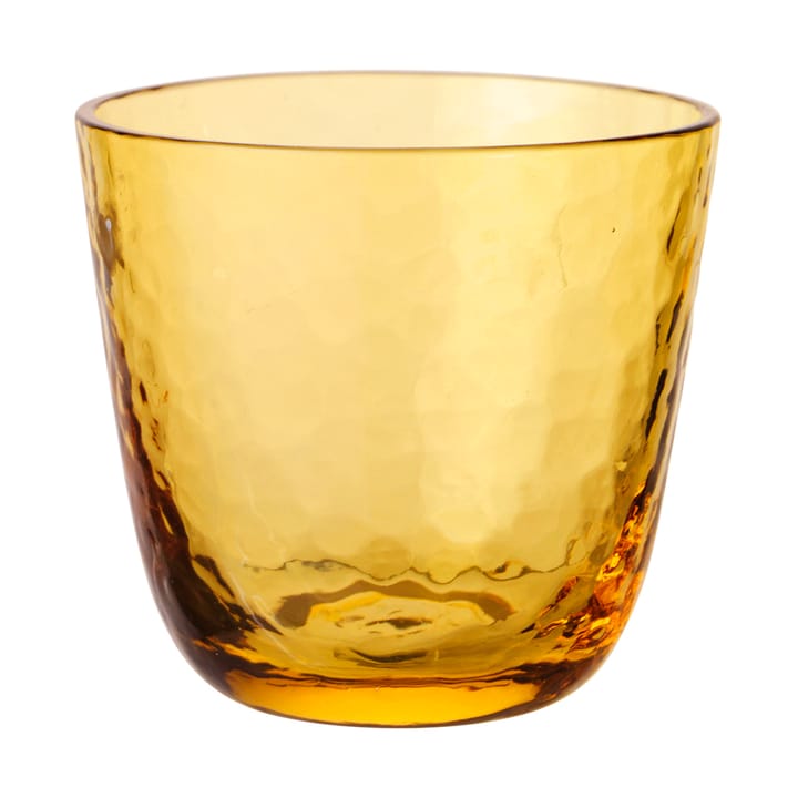 Vaso Hammered 15 cl - Amber - Broste Copenhagen