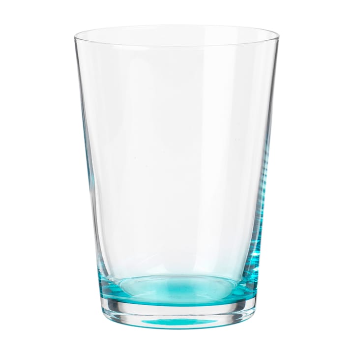 Vaso Hue 30 cl - Clear-turquoise - Broste Copenhagen