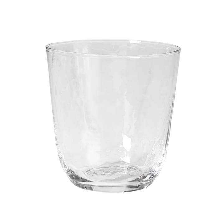 Vaso para beber Hammered 33,5 cl - transparente - Broste Copenhagen