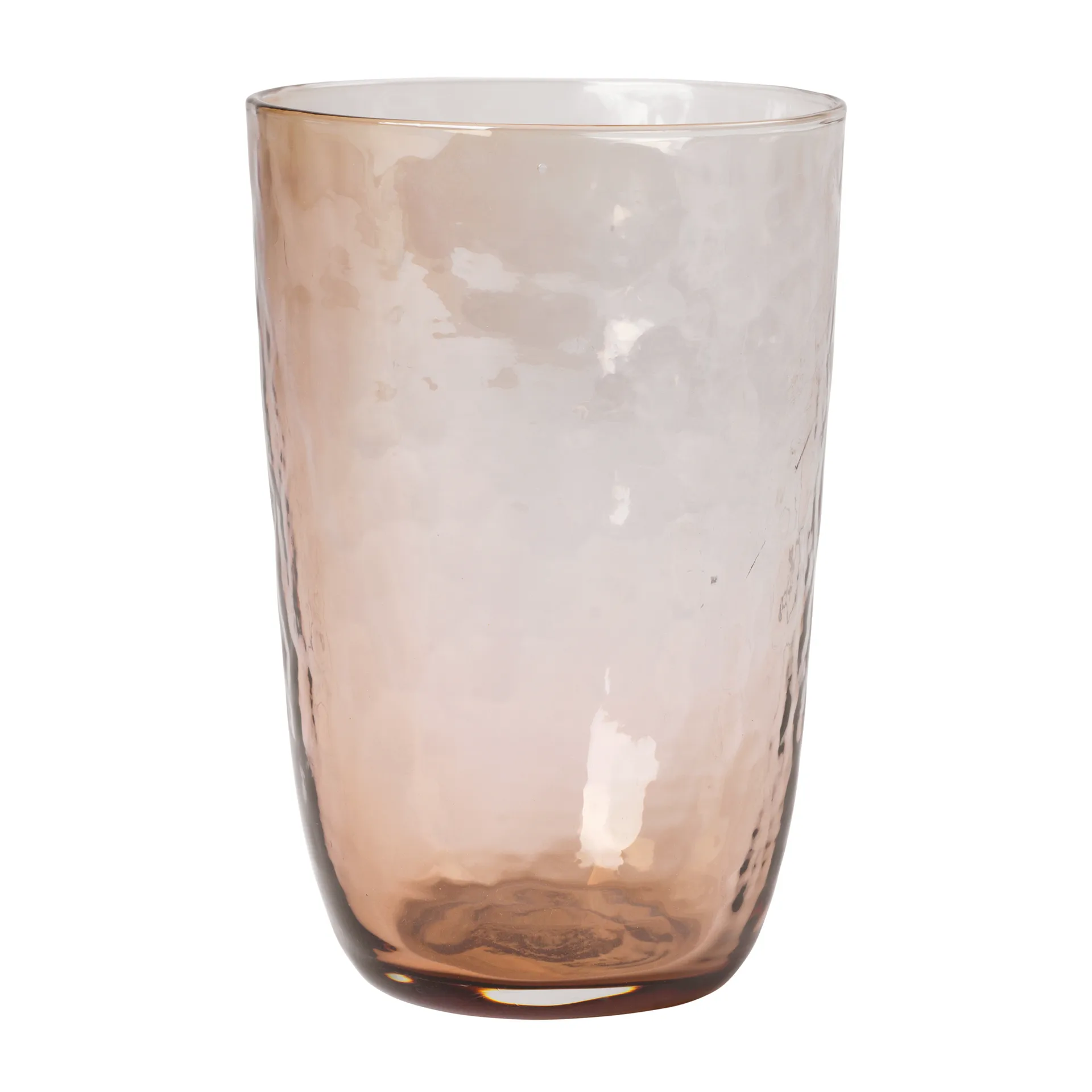 Vaso para beber Hammered 50 cl, marrón Broste Copenhagen
