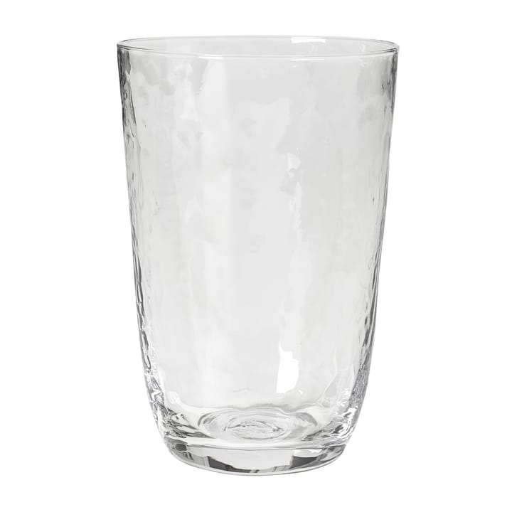 Vaso para beber Hammered 50 cl - transparente - Broste Copenhagen