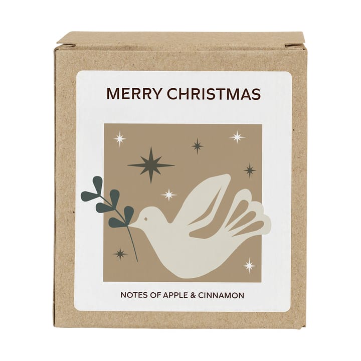 Vela aromática Merry Christmas 32 h, White Broste Copenhagen