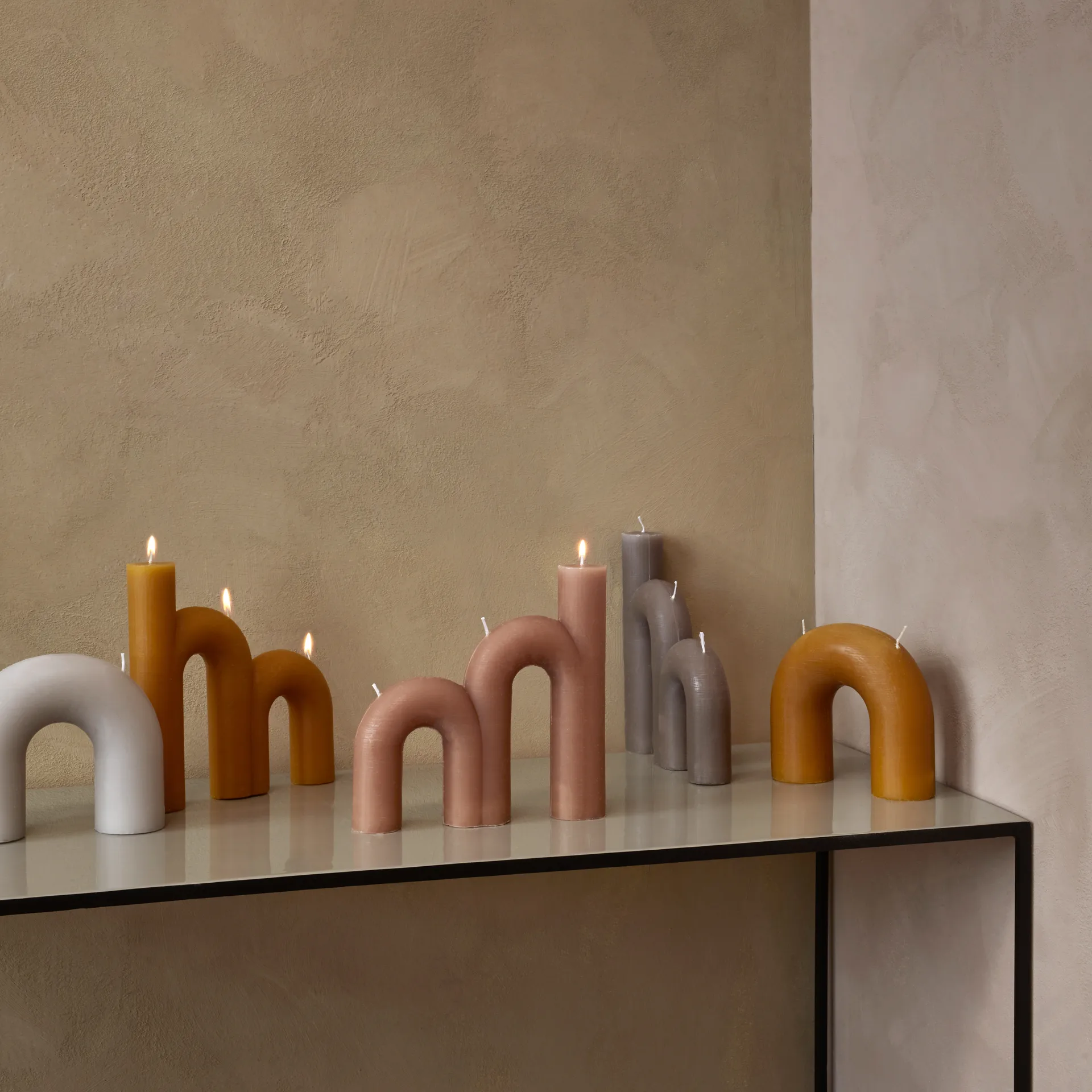 Vela Bend 14,5x16,5 cm, Honey gold Broste Copenhagen