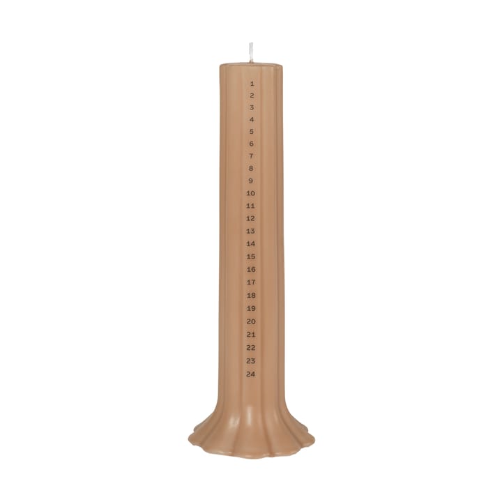 Vela de Adviento Heli - Walnut - Broste Copenhagen