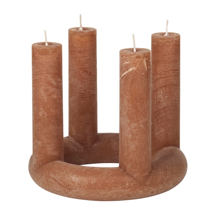 Vela de adviento Lucia, Indian tan Broste Copenhagen