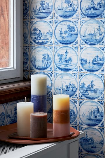 Vela gruesa Rainbow 25 cm - Ocean salmon - Broste Copenhagen