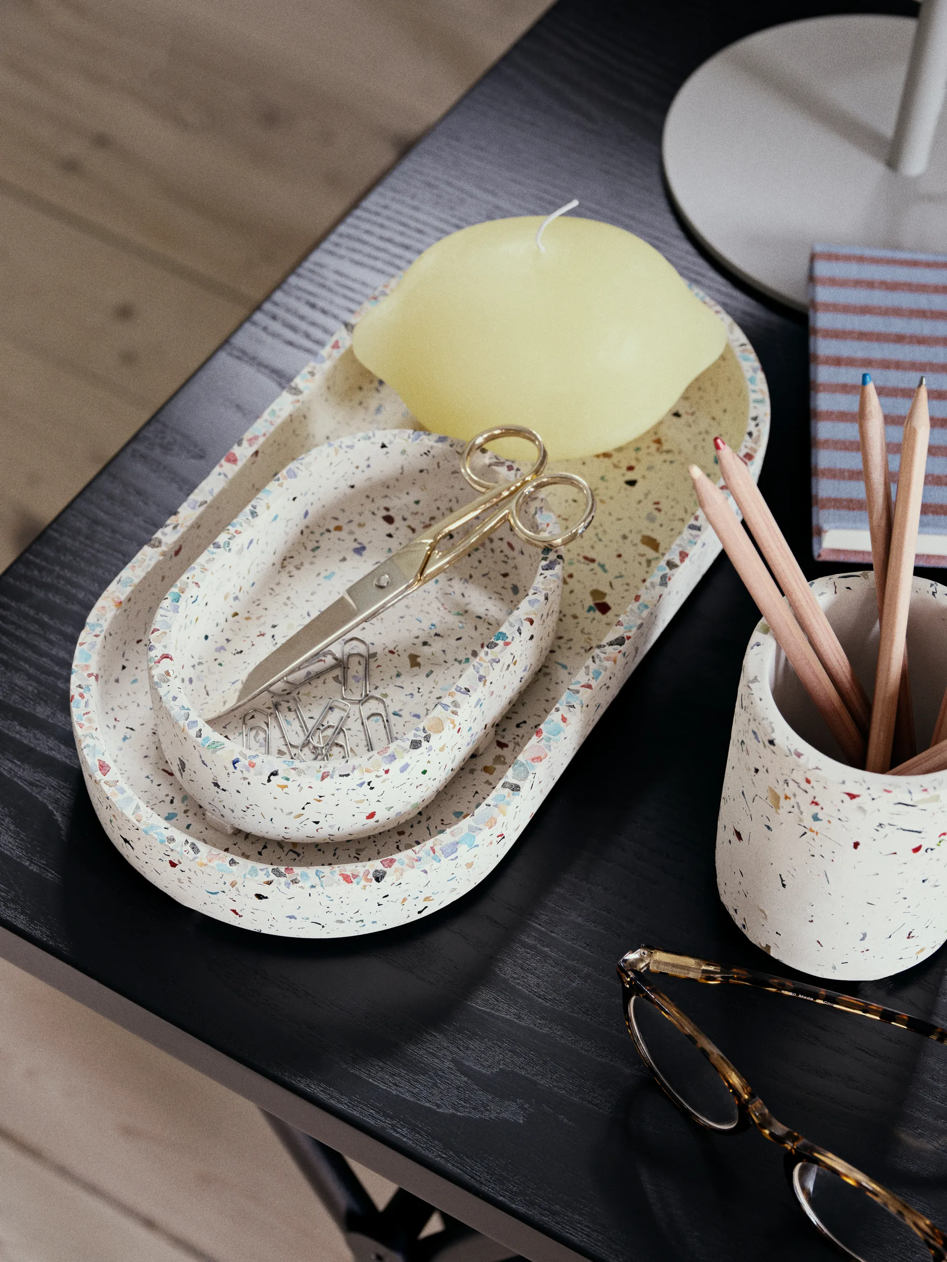 Vela Lemon 8,5 cm, Pastel yellow Broste Copenhagen