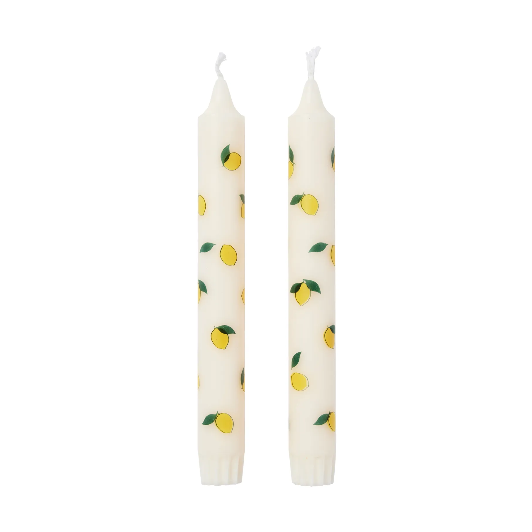 Velas Lemon 2-pack, White-yellow Broste Copenhagen