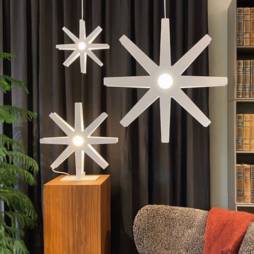 Estrella de adviento Fling 78 - Blanco, cable blanco - Bsweden