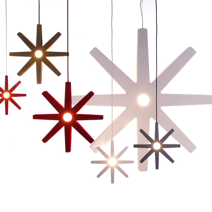 Estrella de adviento Fling 78, Rojo, cable rojo Bsweden