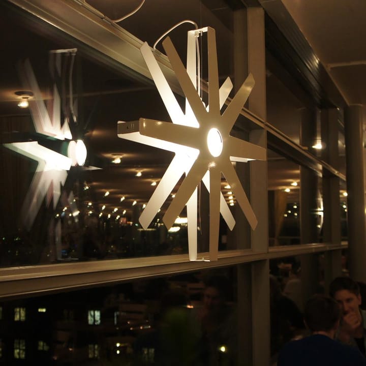 Estrella de adviento Fling blanco, Ø 50 cm Bsweden