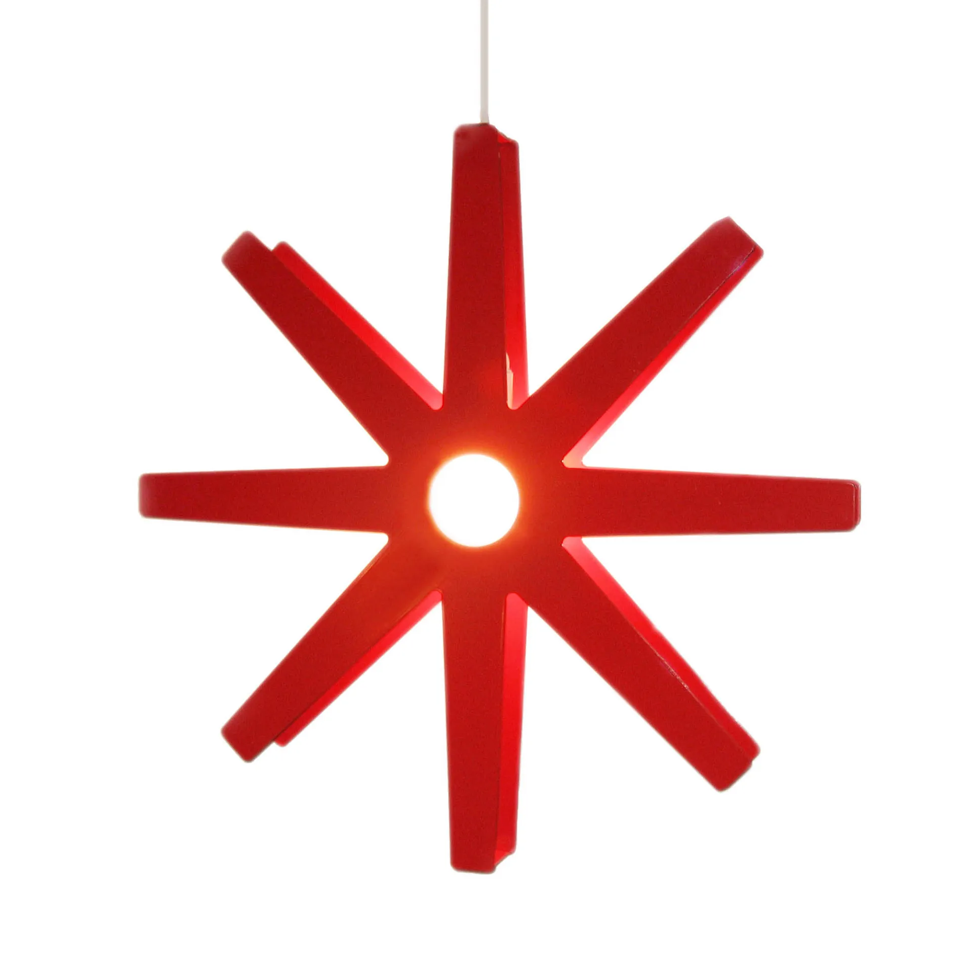 Estrella de adviento Fling rojo, Ø 33 cm Bsweden