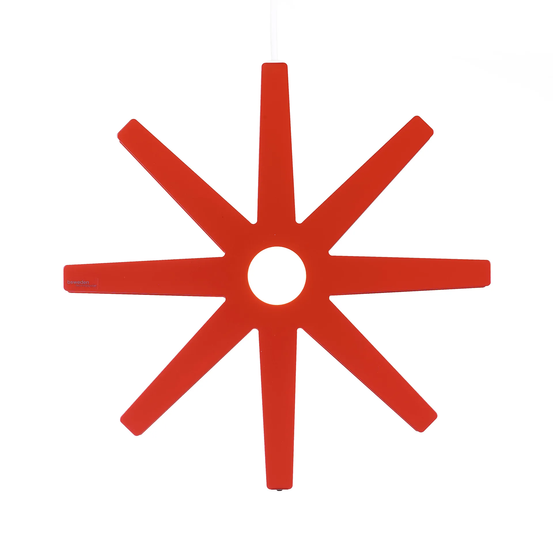 Estrella de adviento Fling rojo, Ø 50 cm Bsweden