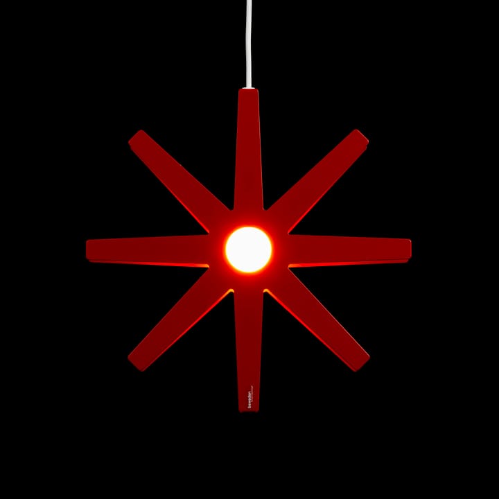 Estrella de adviento Fling rojo, Ø 50 cm Bsweden
