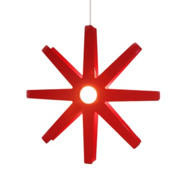 Estrella de adviento Fling rojo - Ø 50 cm - Bsweden