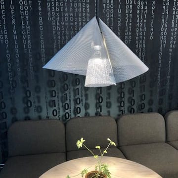 Lámpara colgante Diffus - Plata, led - grande - Bsweden