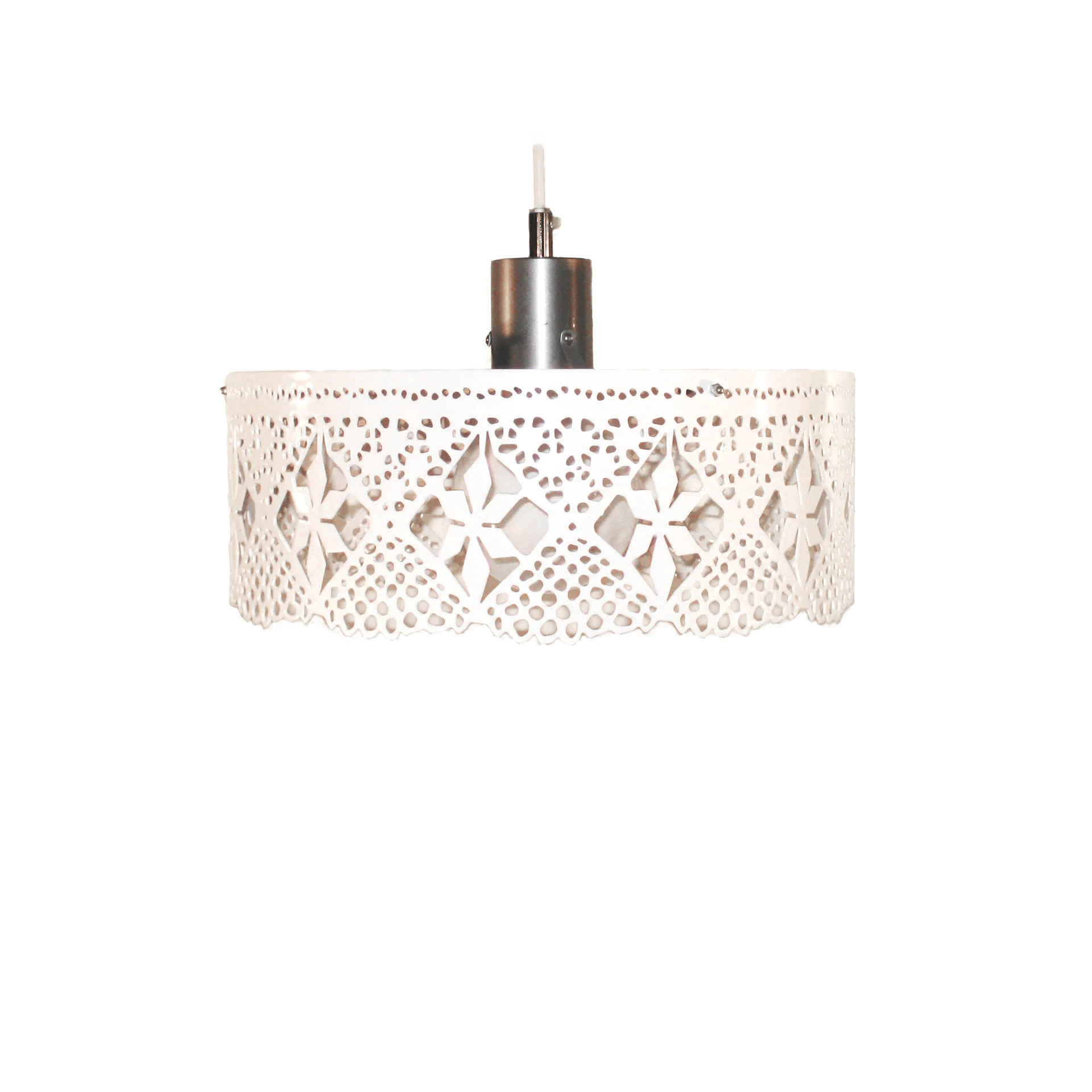 Lámpara colgante Gladys, Blanco, 32 cm Bsweden