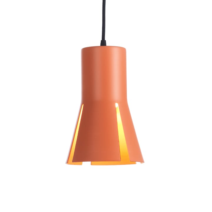 Lámpara colgante Split 17 - Orange matt, cable textil negro - Bsweden