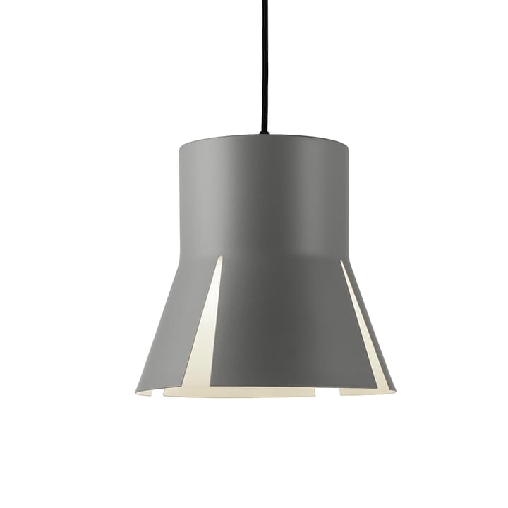 Lámpara colgante Split 29, Gris mate, cable textil negro Bsweden