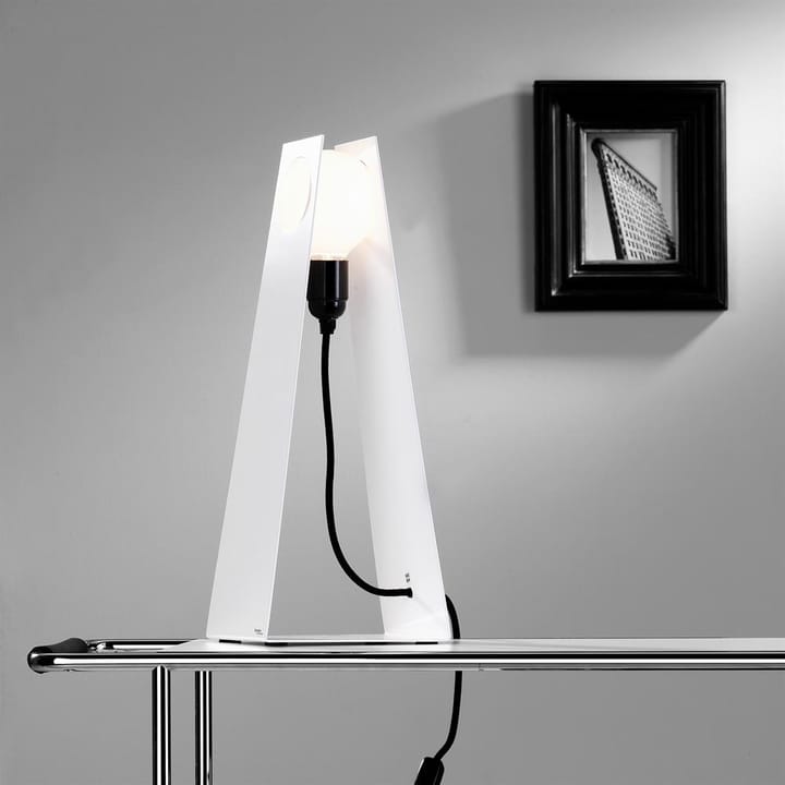 Lámpara de mesa Glasgow blanco, blanco Bsweden