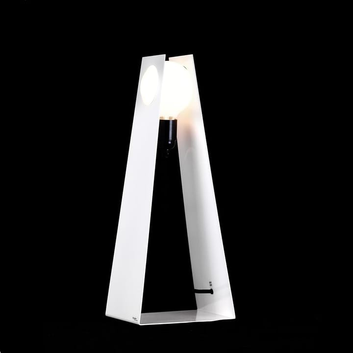 Lámpara de mesa Glasgow blanco, blanco Bsweden
