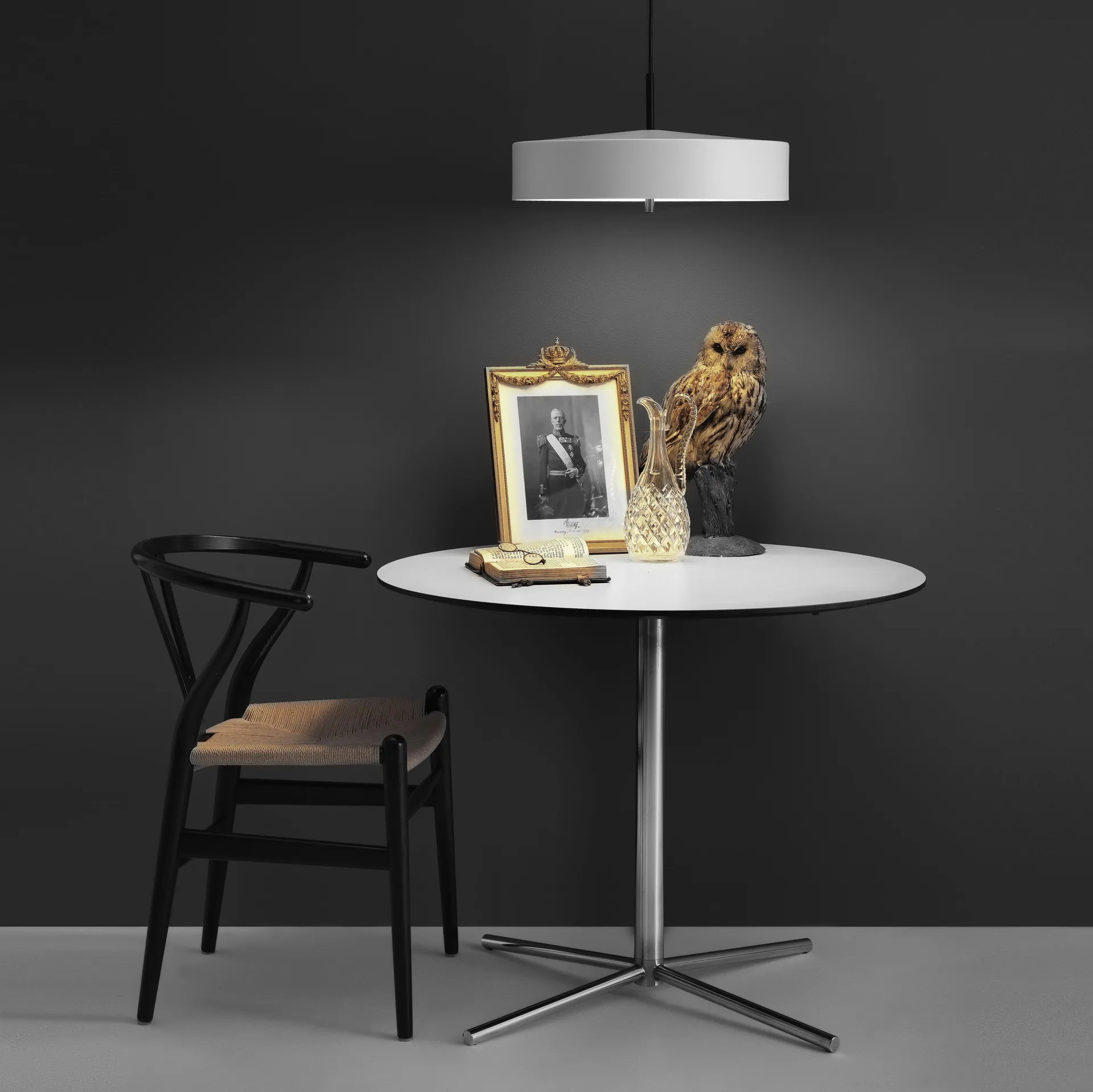 Lámpara de techo Cymbal, Blanco 46 cm Bsweden