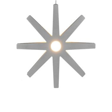 Lámpara de techo Fling plata - Ø50 cm - Bsweden