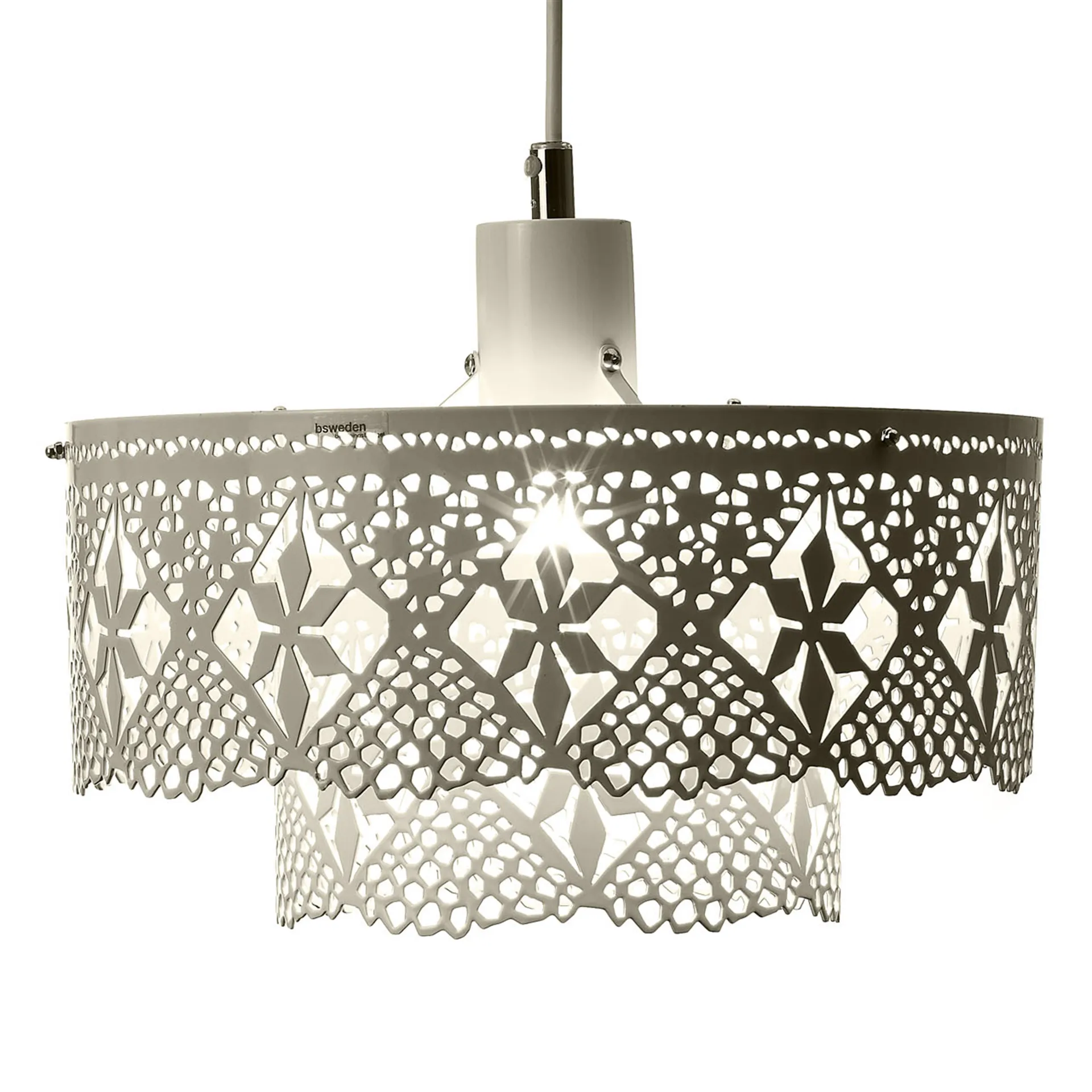 Lámpara Gladys, mediana, blanco Bsweden