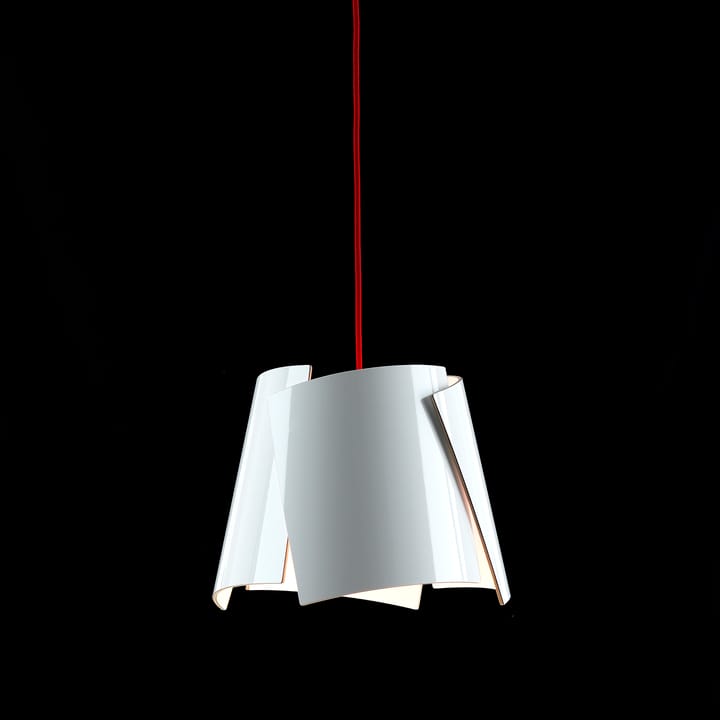 Lámpara Leaf blanco, blanco-rojo Bsweden