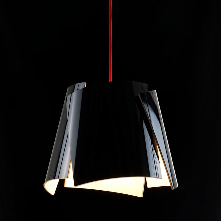 Lámpara Leaf, negro, negro-rojo Bsweden