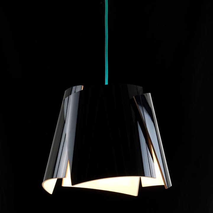Lámpara Leaf, negro, negro-turquesa Bsweden