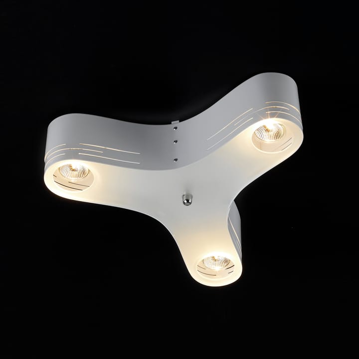 Plafón Clover 12, blanco Bsweden