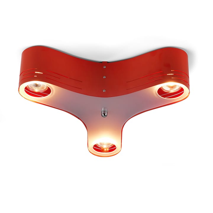 Plafón Clover 12 - rojo - Bsweden