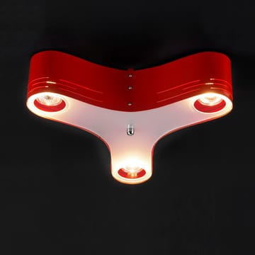Plafón Clover 12 - rojo - Bsweden