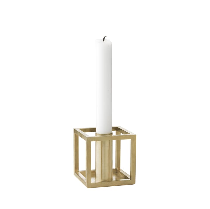 Candelabro Kubus 1 - latón - By Lassen