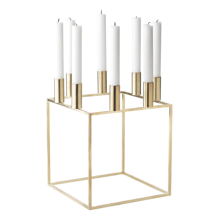 Candelabro Kubus 8 - latón - By Lassen