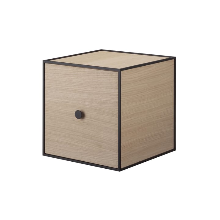 Cubo con puerta Frame 28 - roble - By Lassen