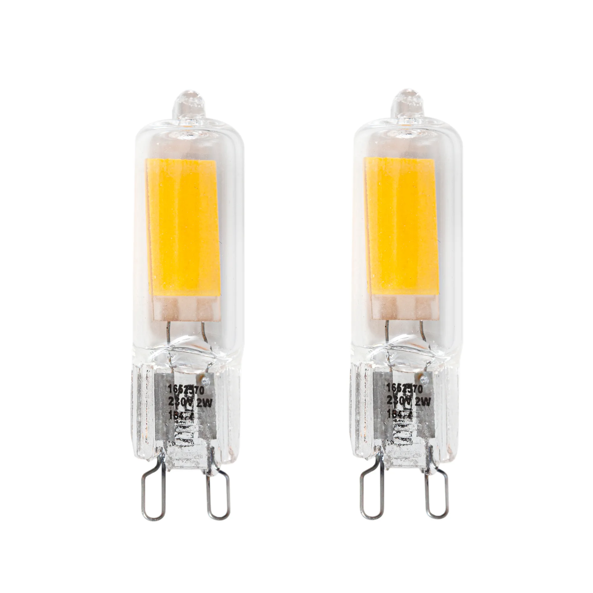 2 Fuentes de luz regulables G9 LED 2W, 2700K 220lm By Rydéns