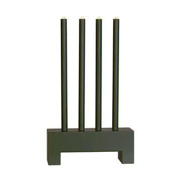 Candelabro de Adviento Twinkle - Verde oscuro - By Rydéns