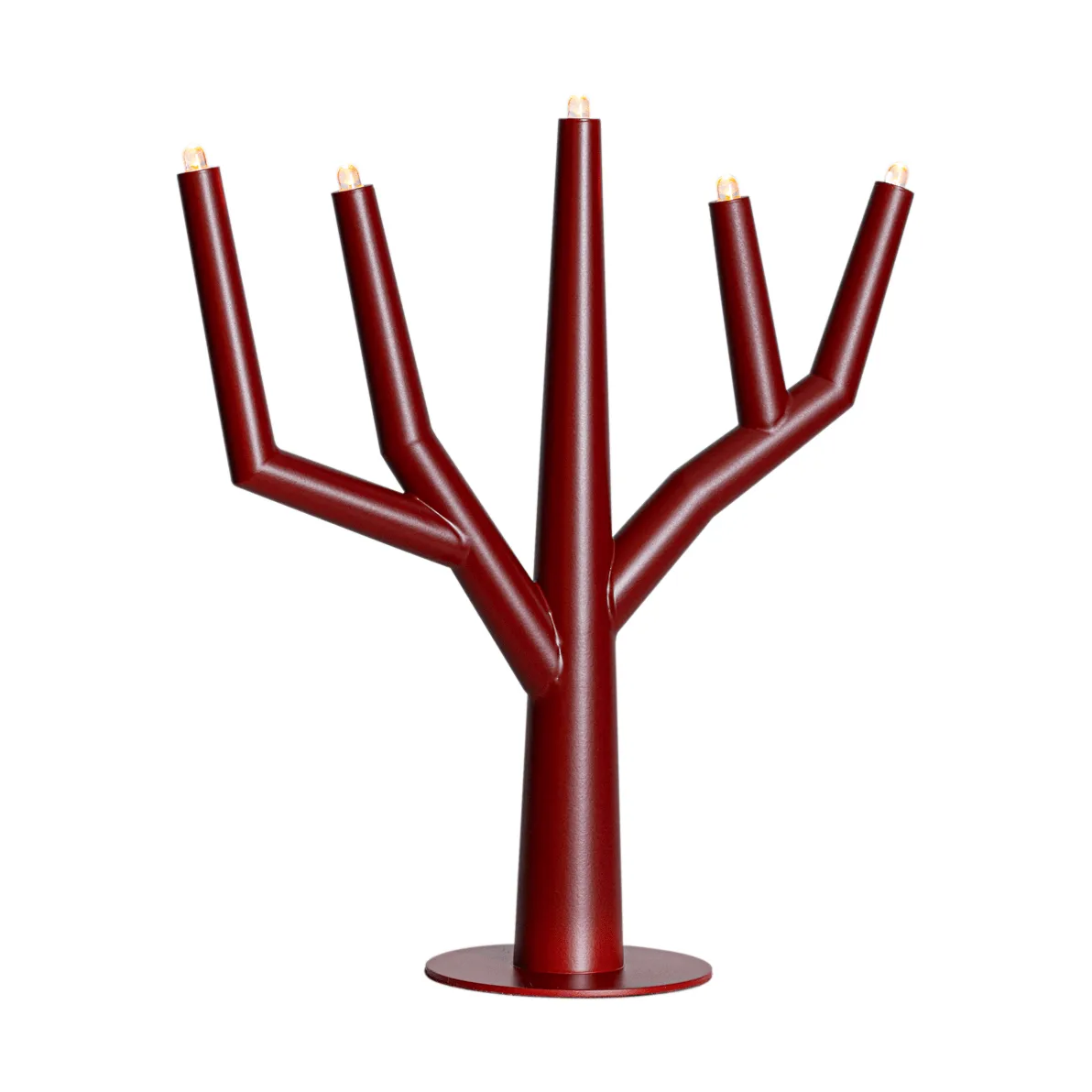Candelabro de Adviento Winter Ruby, Rojo óxido By Rydéns