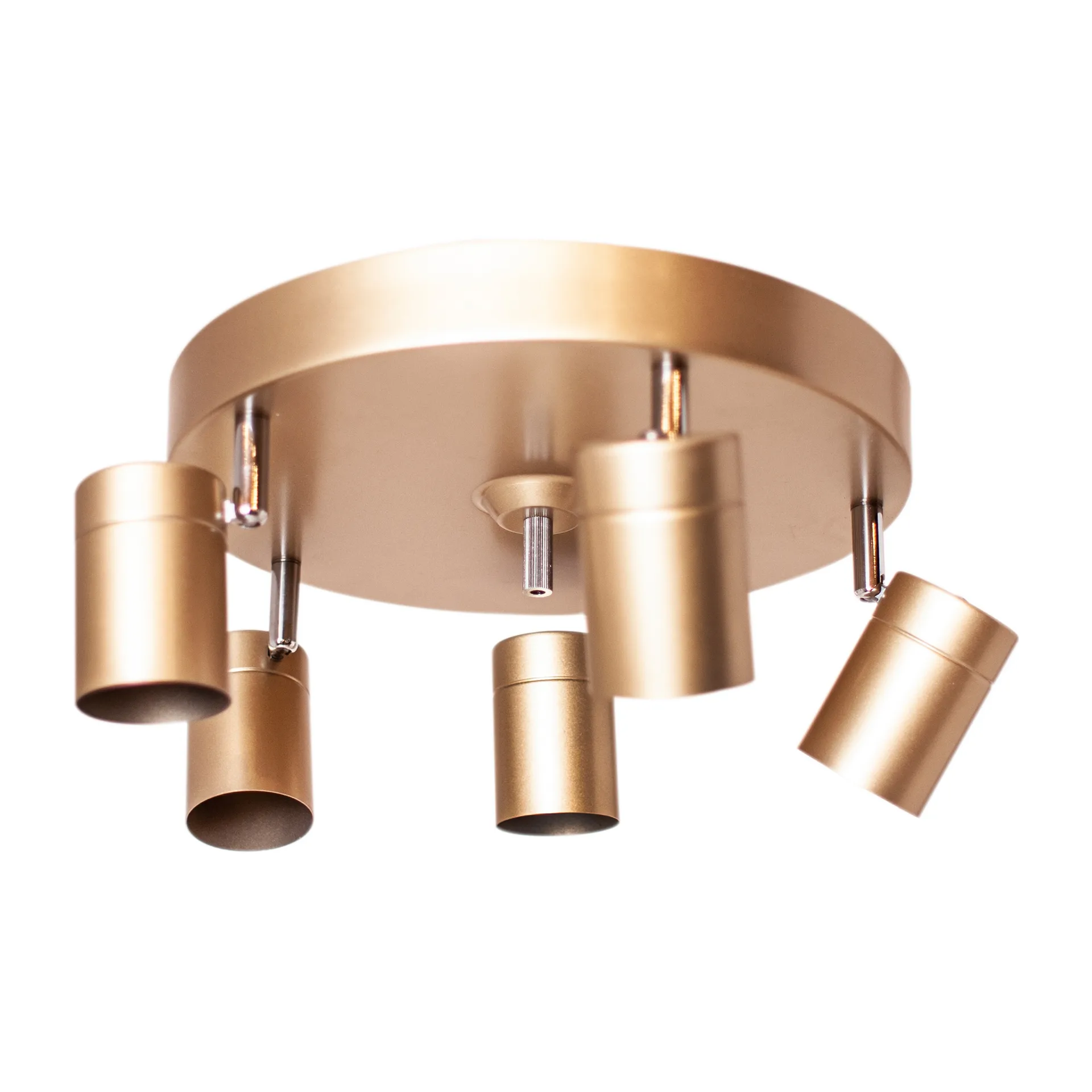 Foco de techo con 5 focos Correct, Dorado By Rydéns