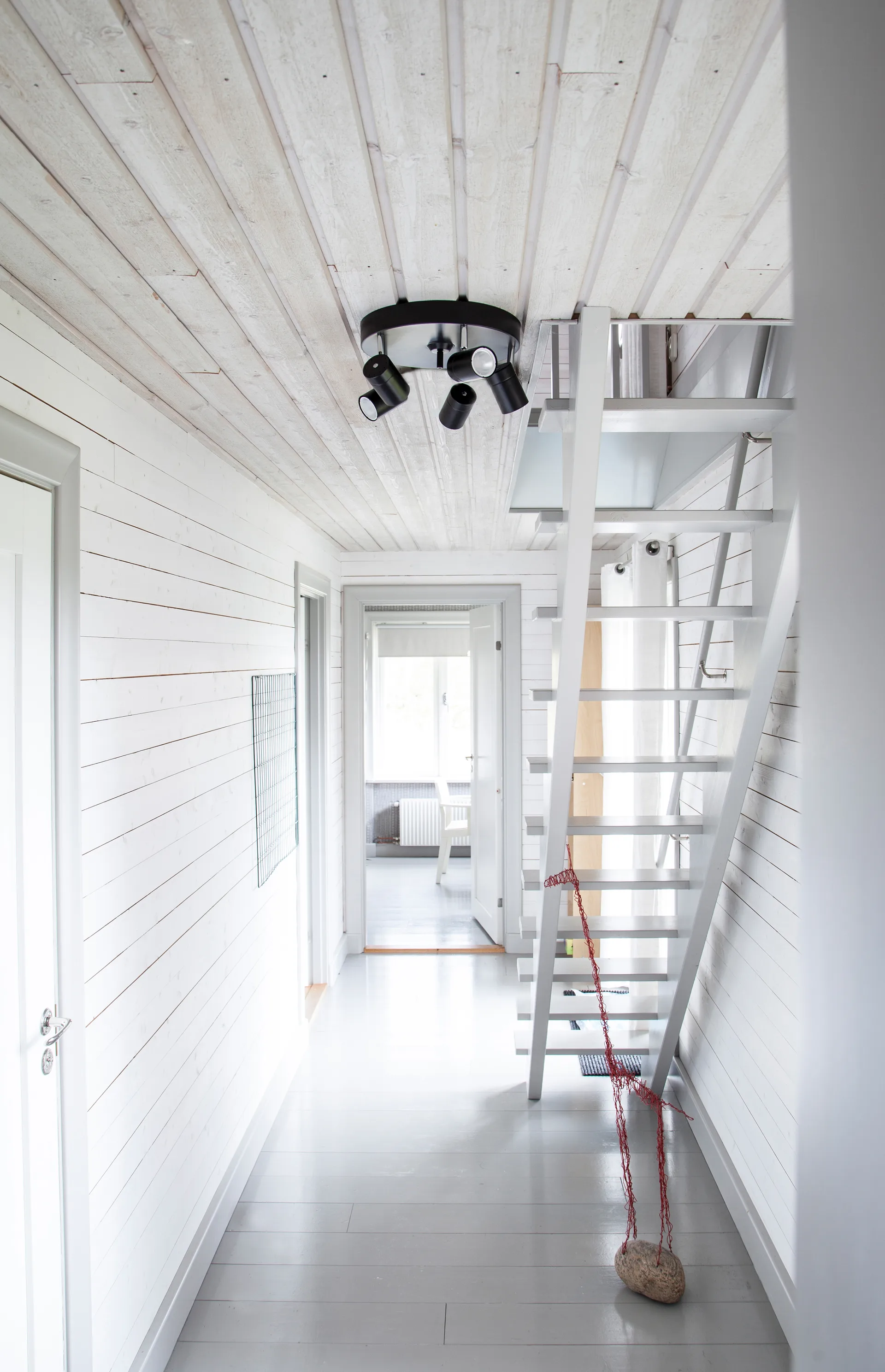 Foco de techo con 5 focos Correct, negro By Rydéns