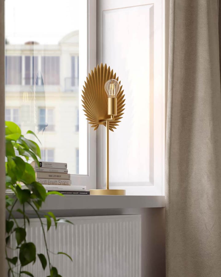 Lámpara de mesa Aruba 55 cm, Oro mate By Rydéns